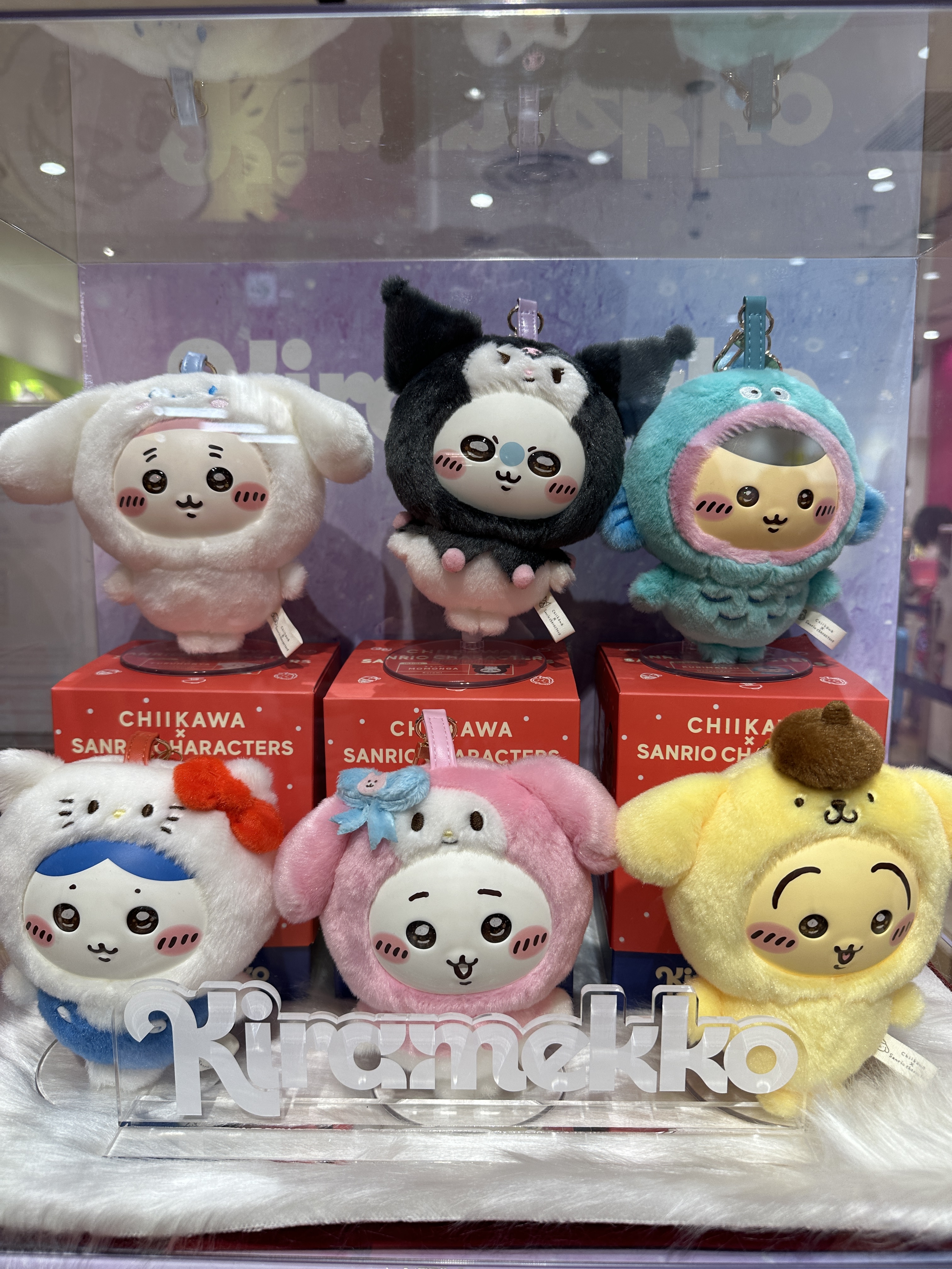 【日本限時連線🇯🇵  1/20中午12:00 準時收單 ✈️ 】吉伊卡哇 X 三麗鷗 聯名 娃娃吊飾