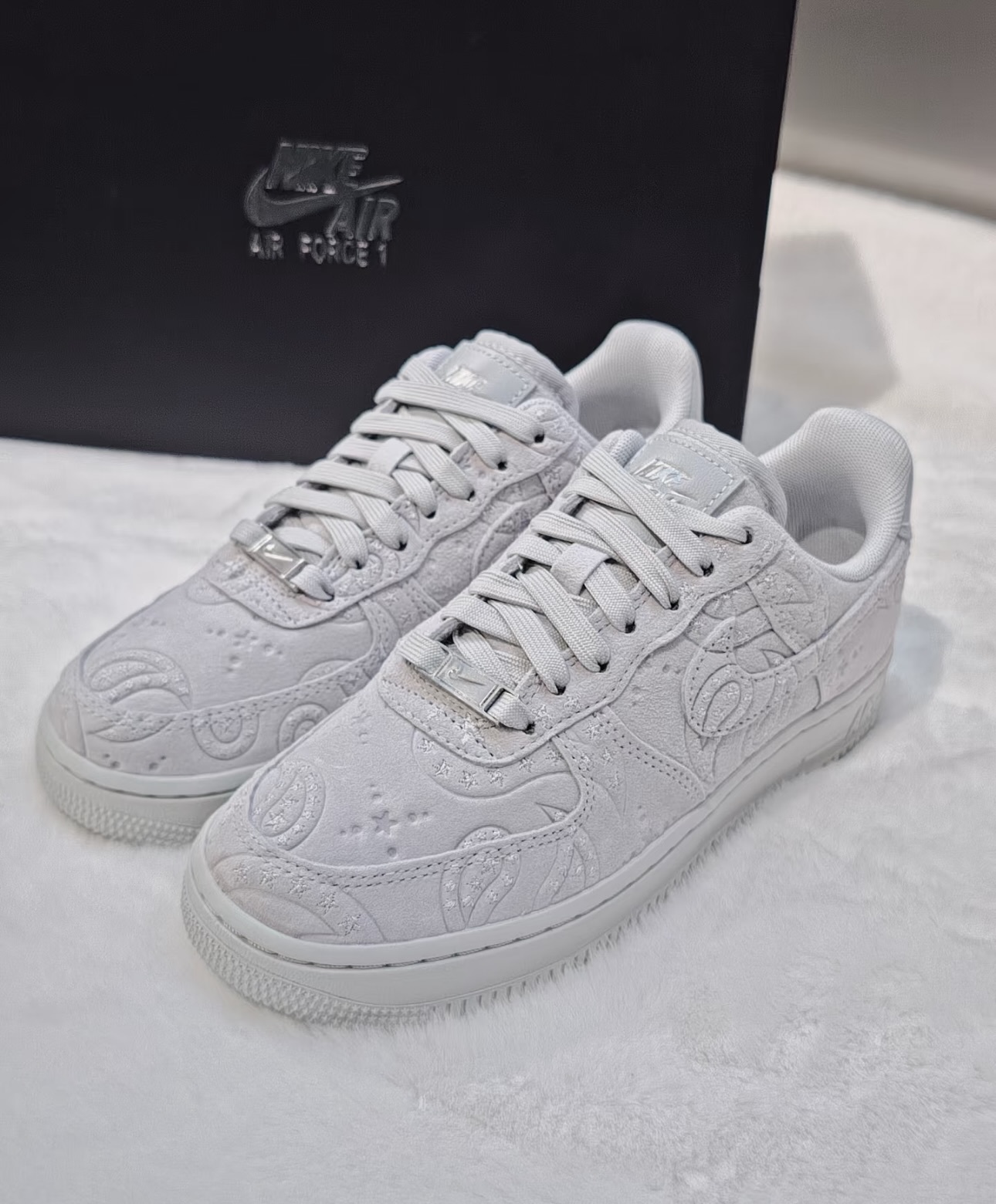 Nike Air Force 1 Low「Paisley」W 米白腰果花 io1259-002