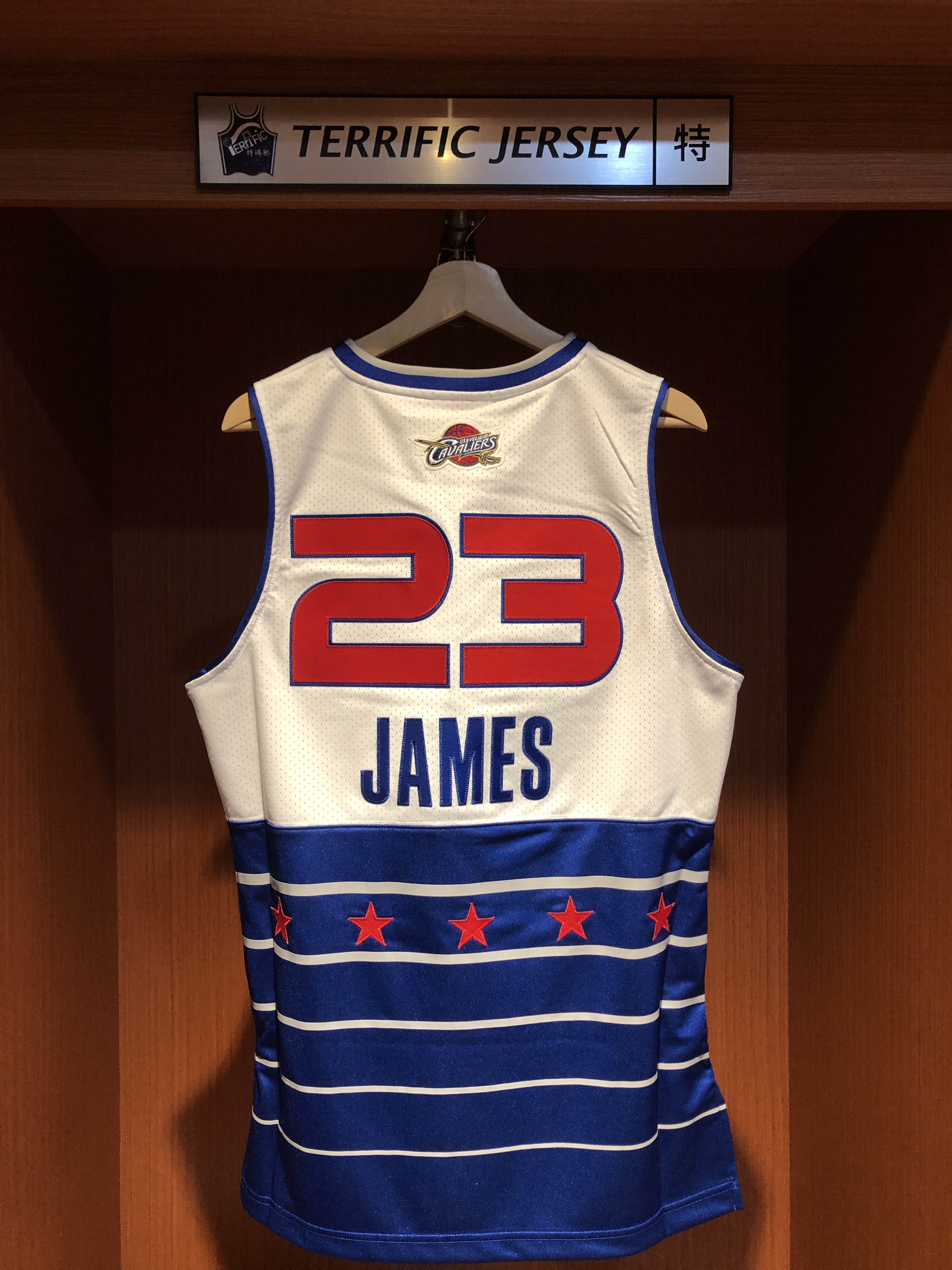 NBA球衣 Lebron James 克里夫蘭騎士 2006 明星賽 東區 白藍 M&N Authentic 球員版 電繡 全新