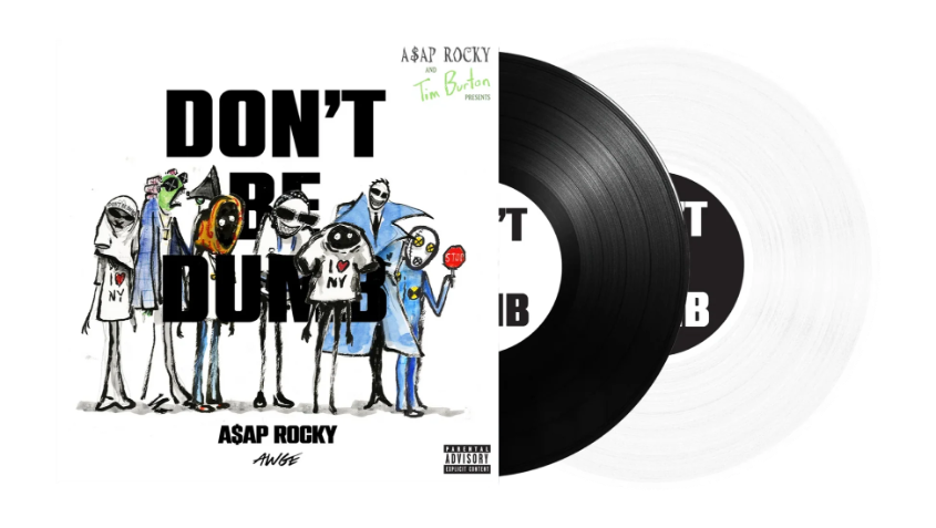 A$AP Rocky - Don't Be Dumb (2026) 原裝CD專輯 / 限量雙黑膠 2LP - 官方限量服飾與周邊組合包 ASAP