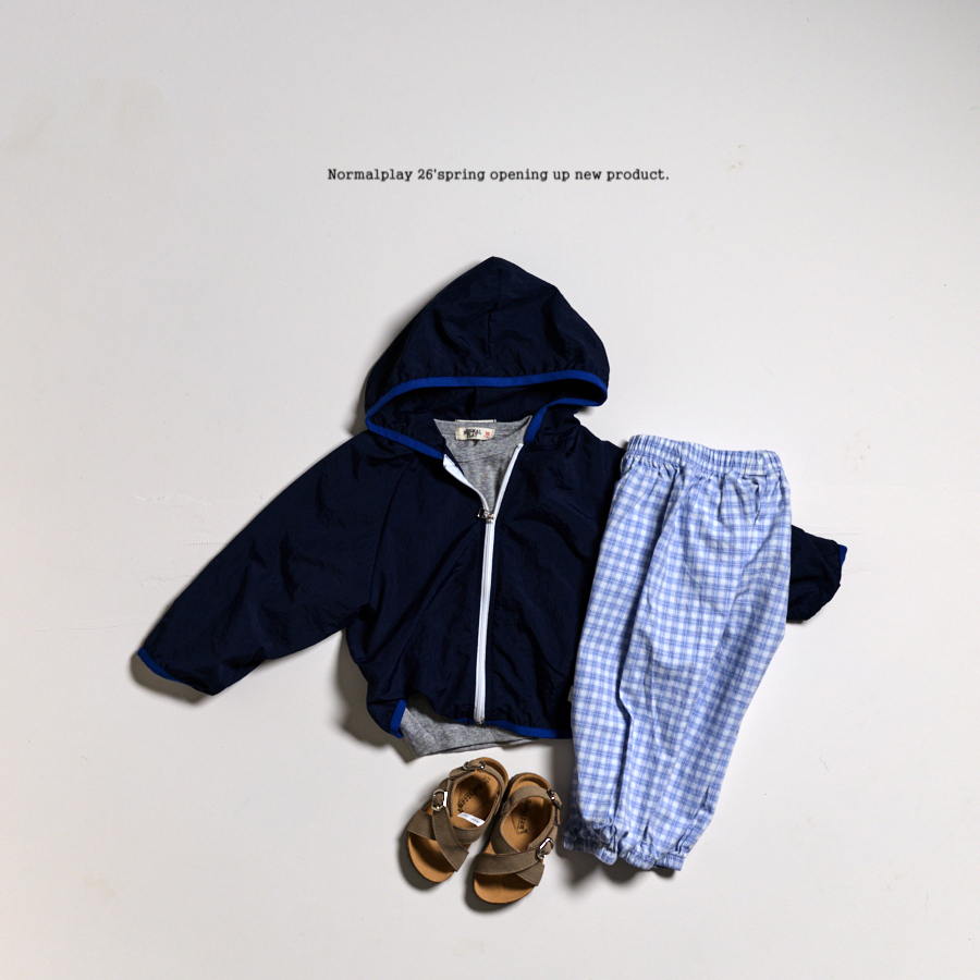 經典格紋縮口褲