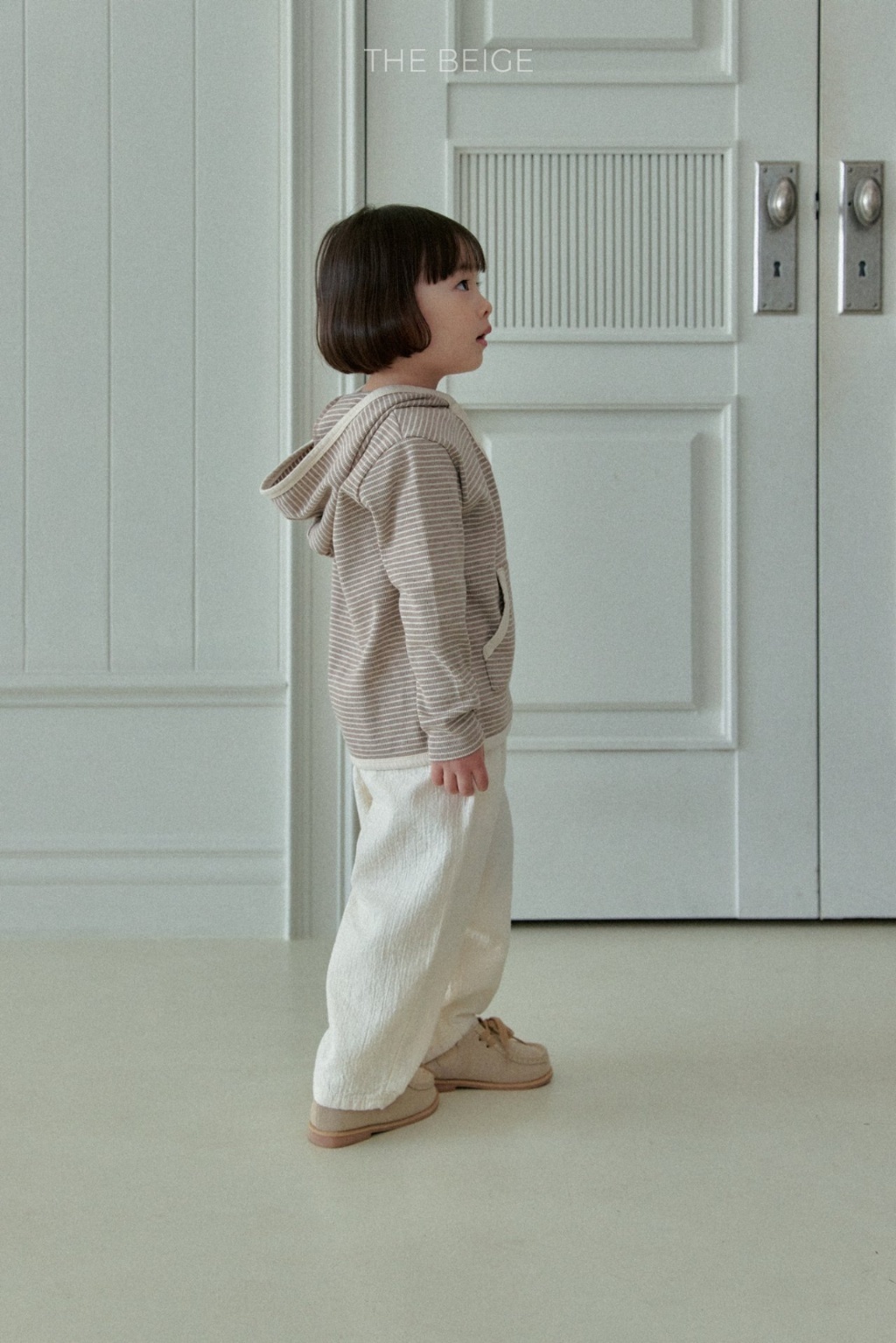 正韓春Thebeige  三色森系純棉直筒褲