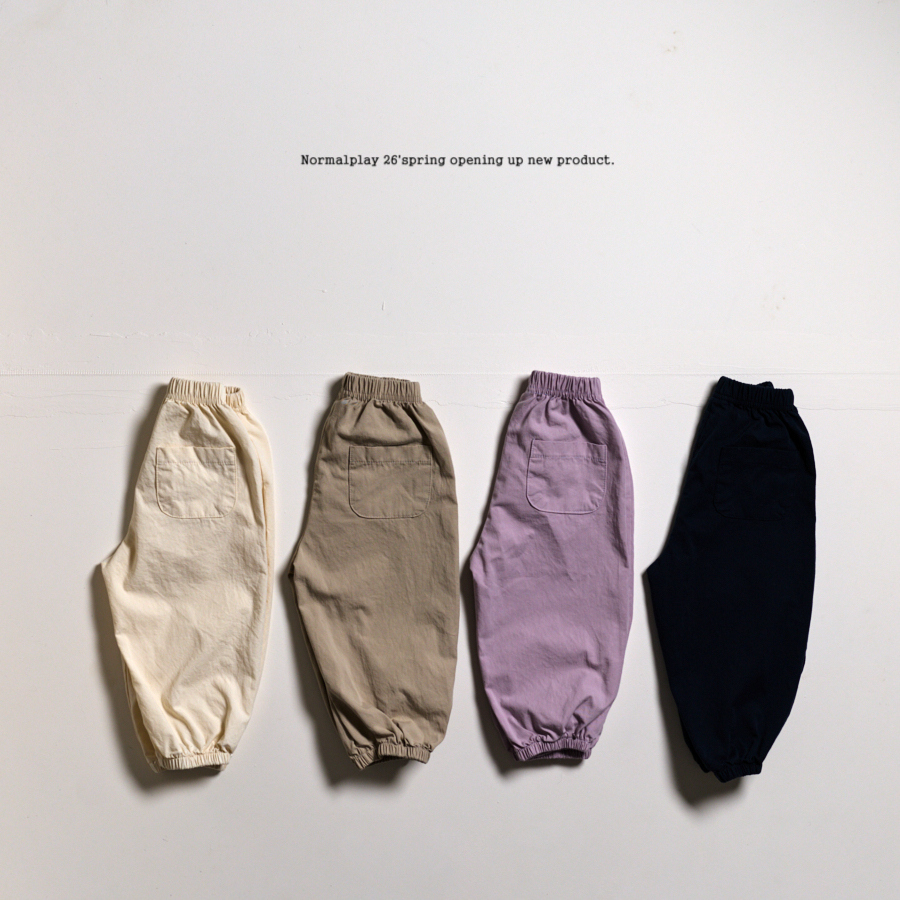 草地探險縮口褲