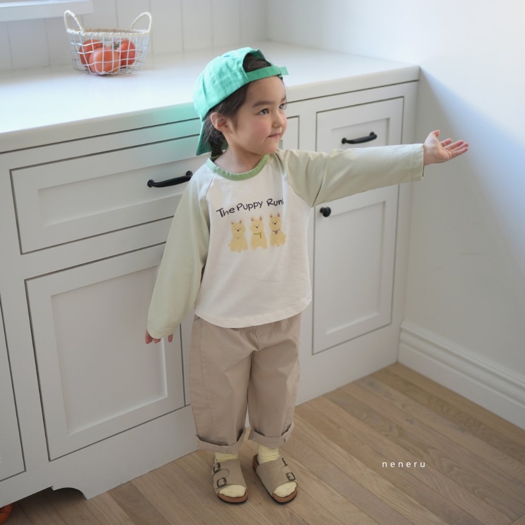 正韓春NENERU 三隻狗勾上衣