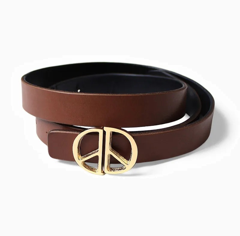 KAPITAL Leather DD Buckle Belt - PRE ORDER ITEM (預訂中)