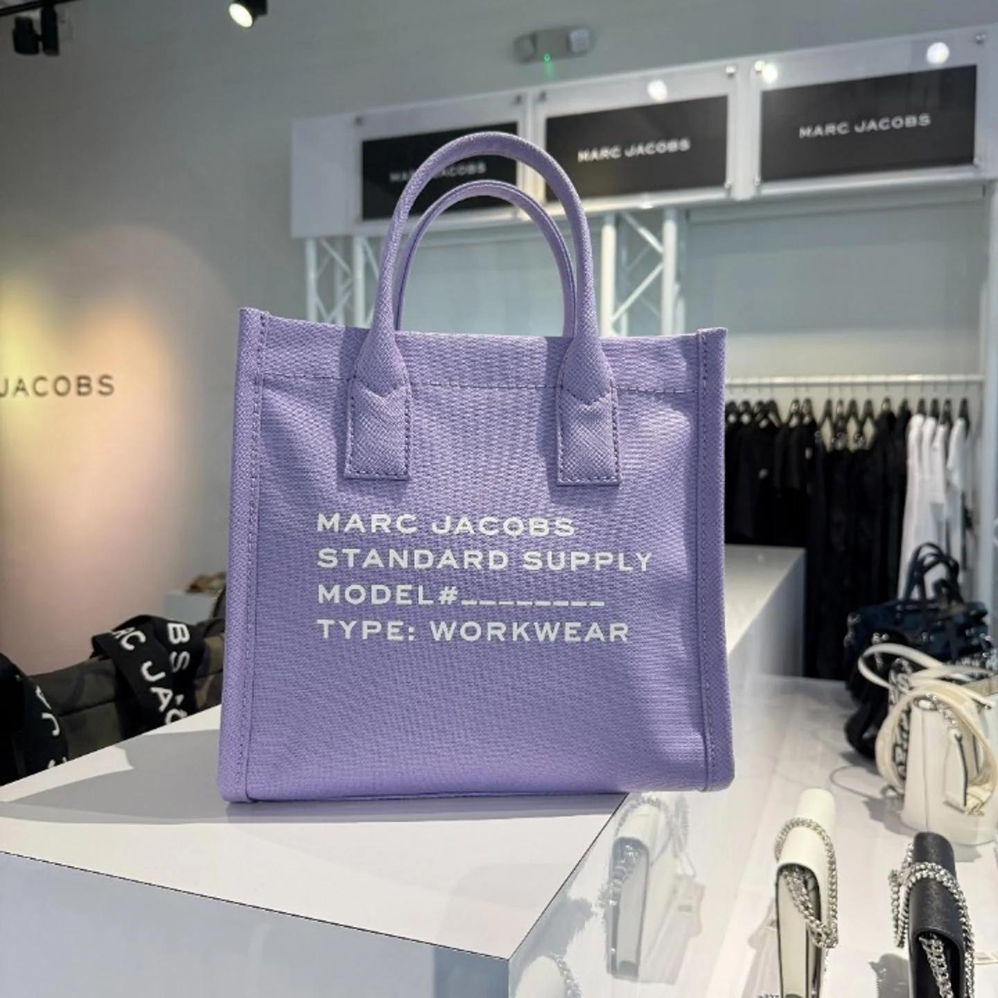 260128Marc Jacobs 紫色方型tote bag 有長帶