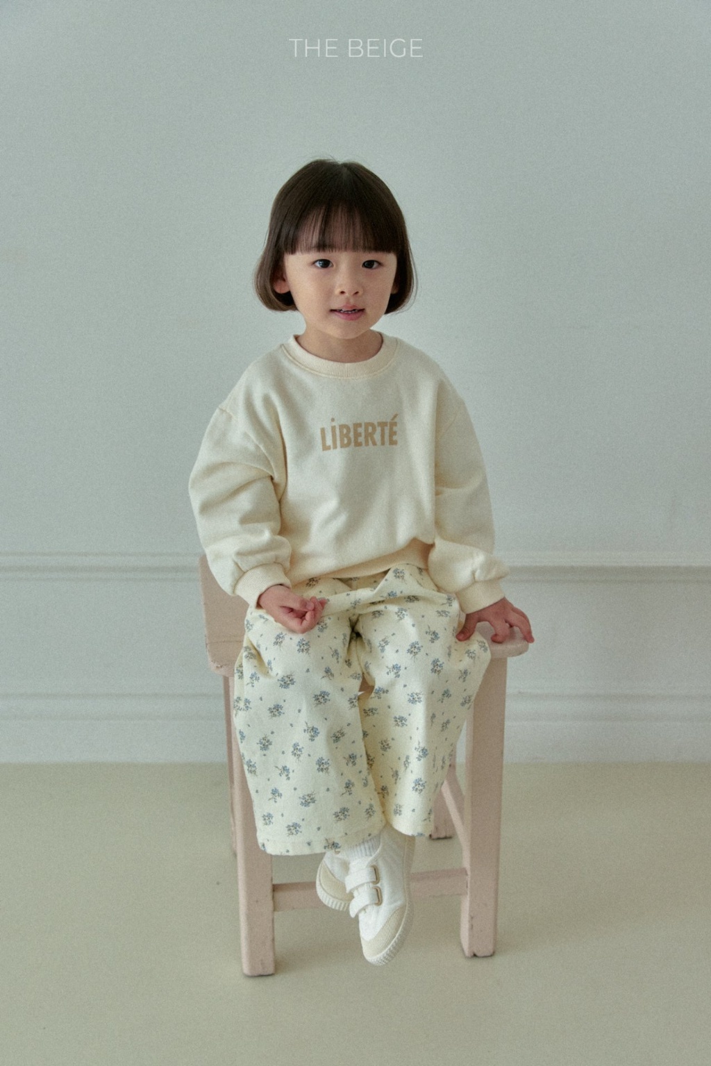 正韓春Thebeige 兩色豹紋/花花直筒褲