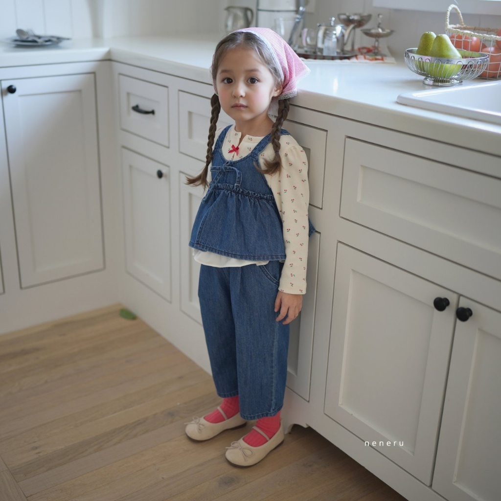 正韓春NENERU 小童牛仔外搭背心