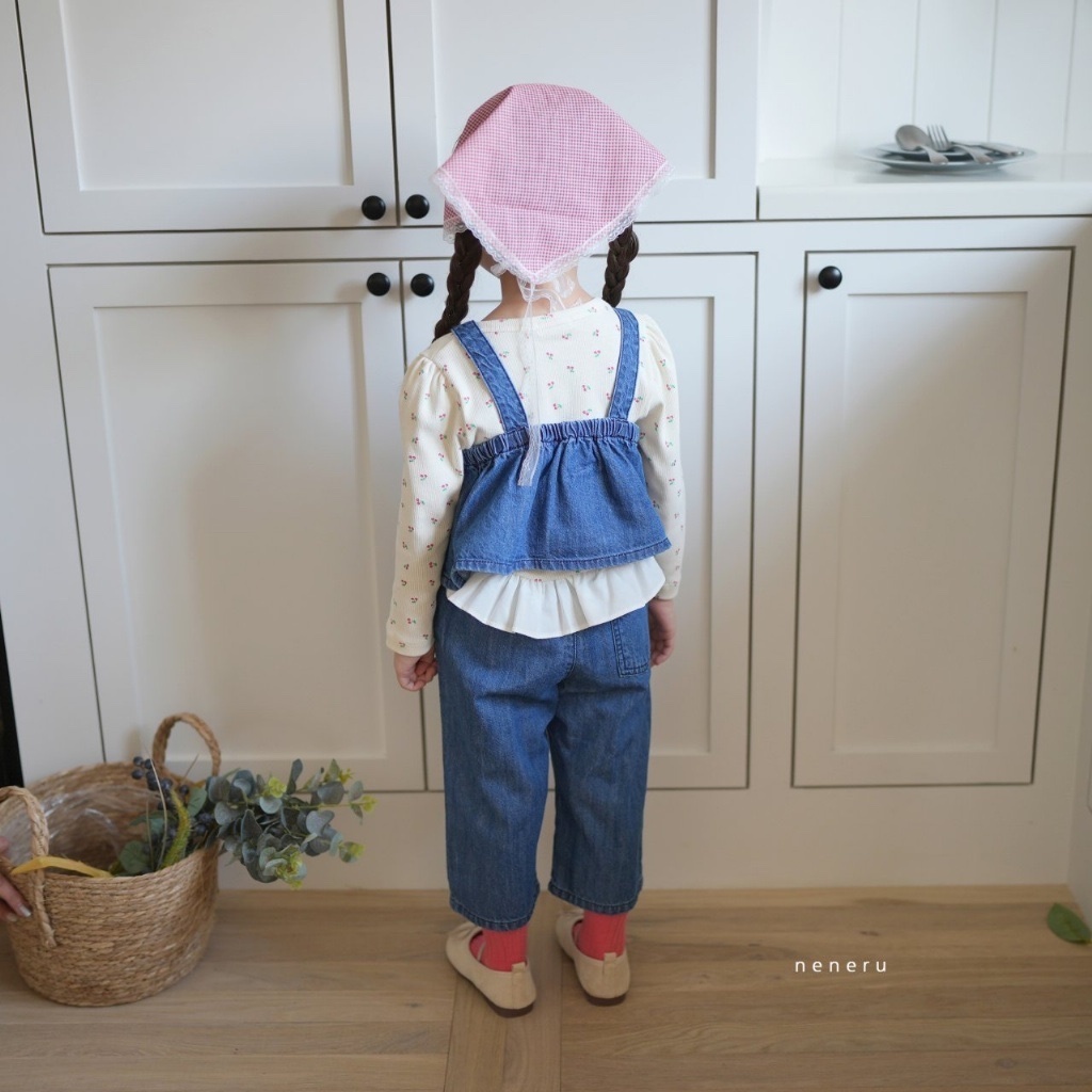 正韓春NENERU 小童牛仔外搭背心