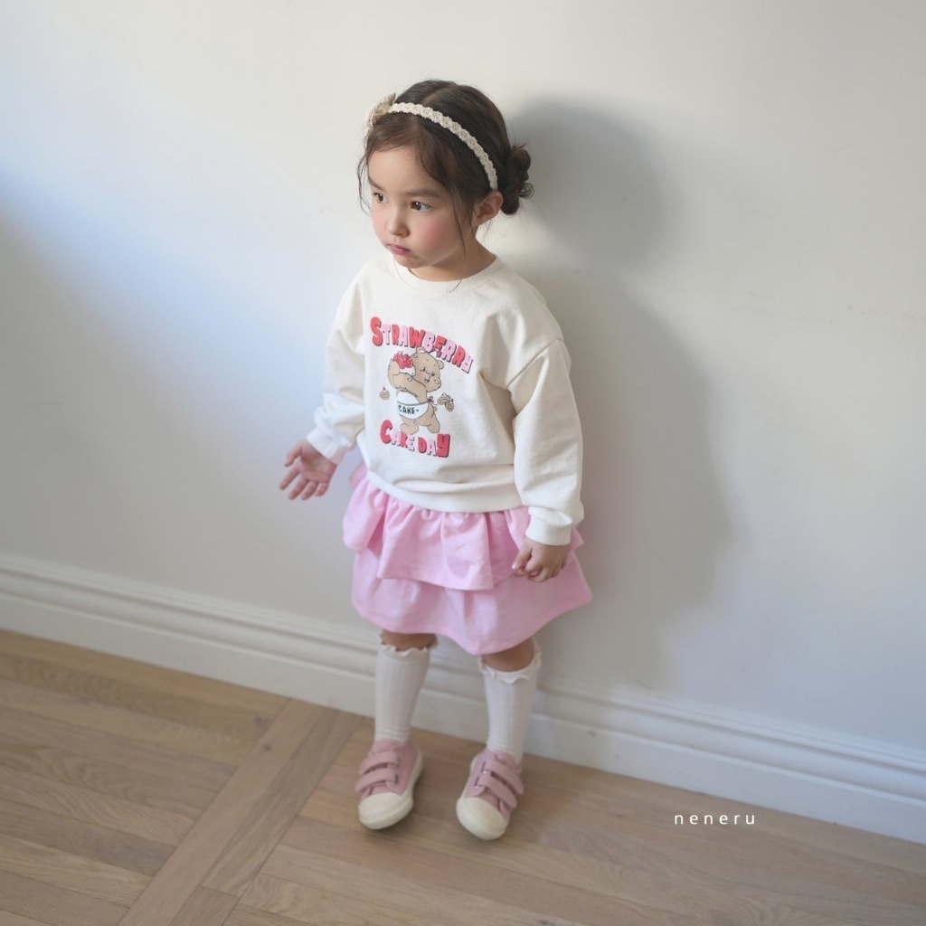 正韓春NENERU 草莓熊熊上衣