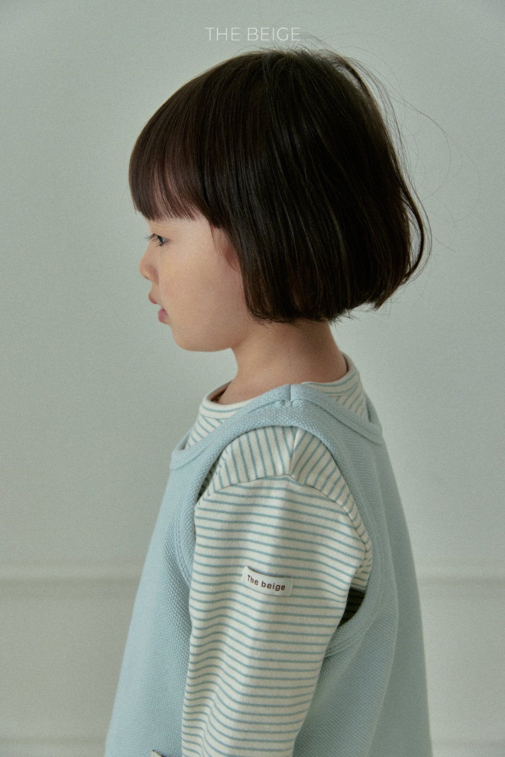 正韓春Thebeige 三色百搭條紋上衣