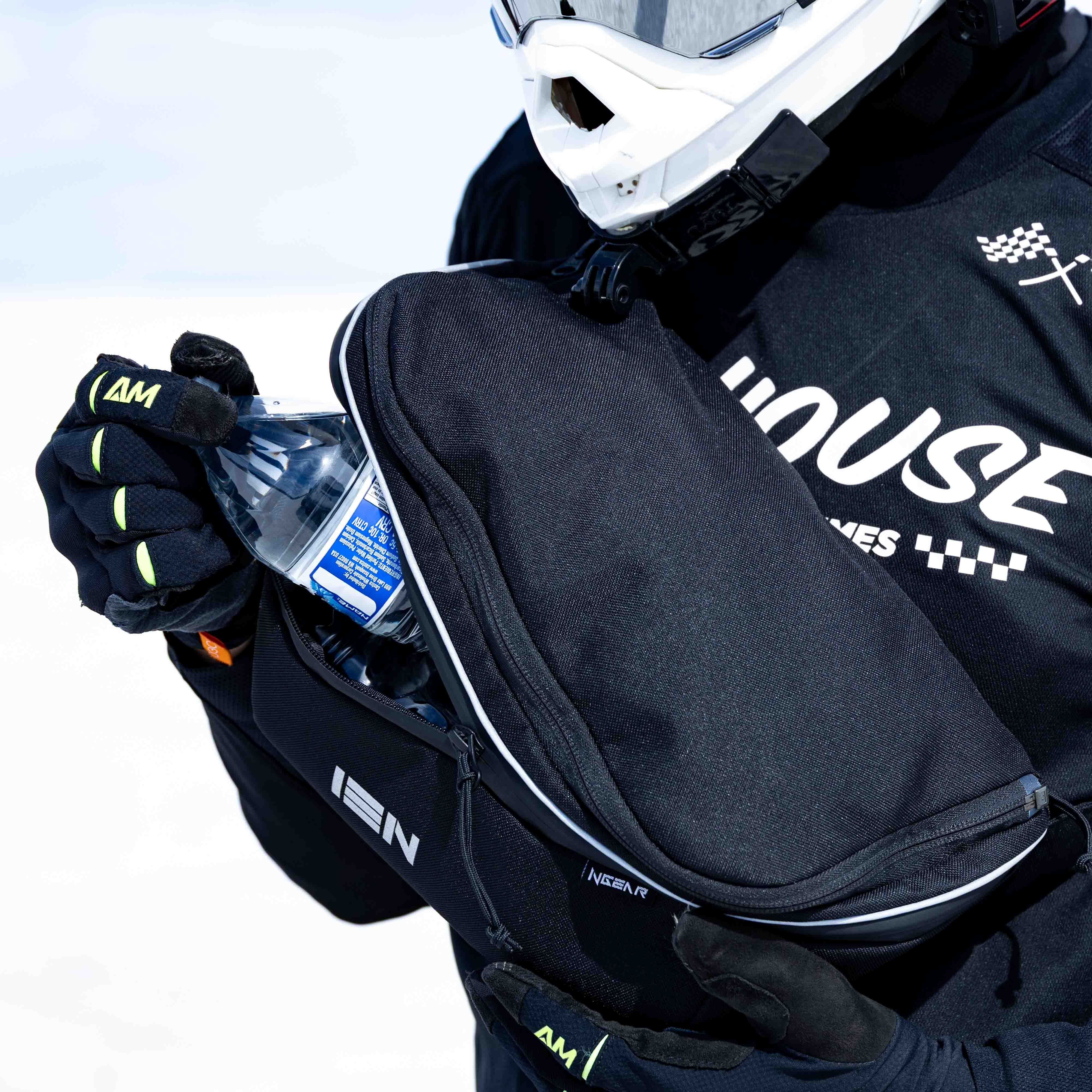 二合一安全帽腰背包