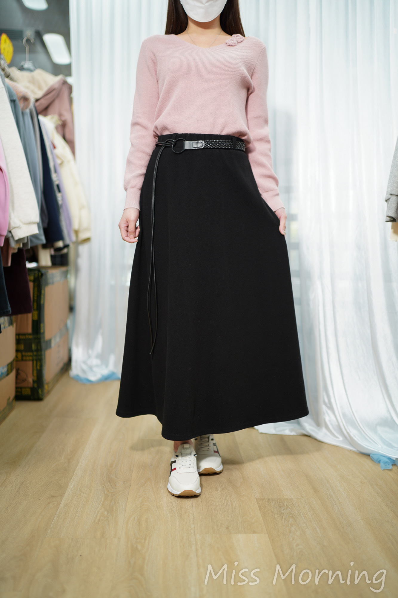 中薄立體小花上衣(15040)