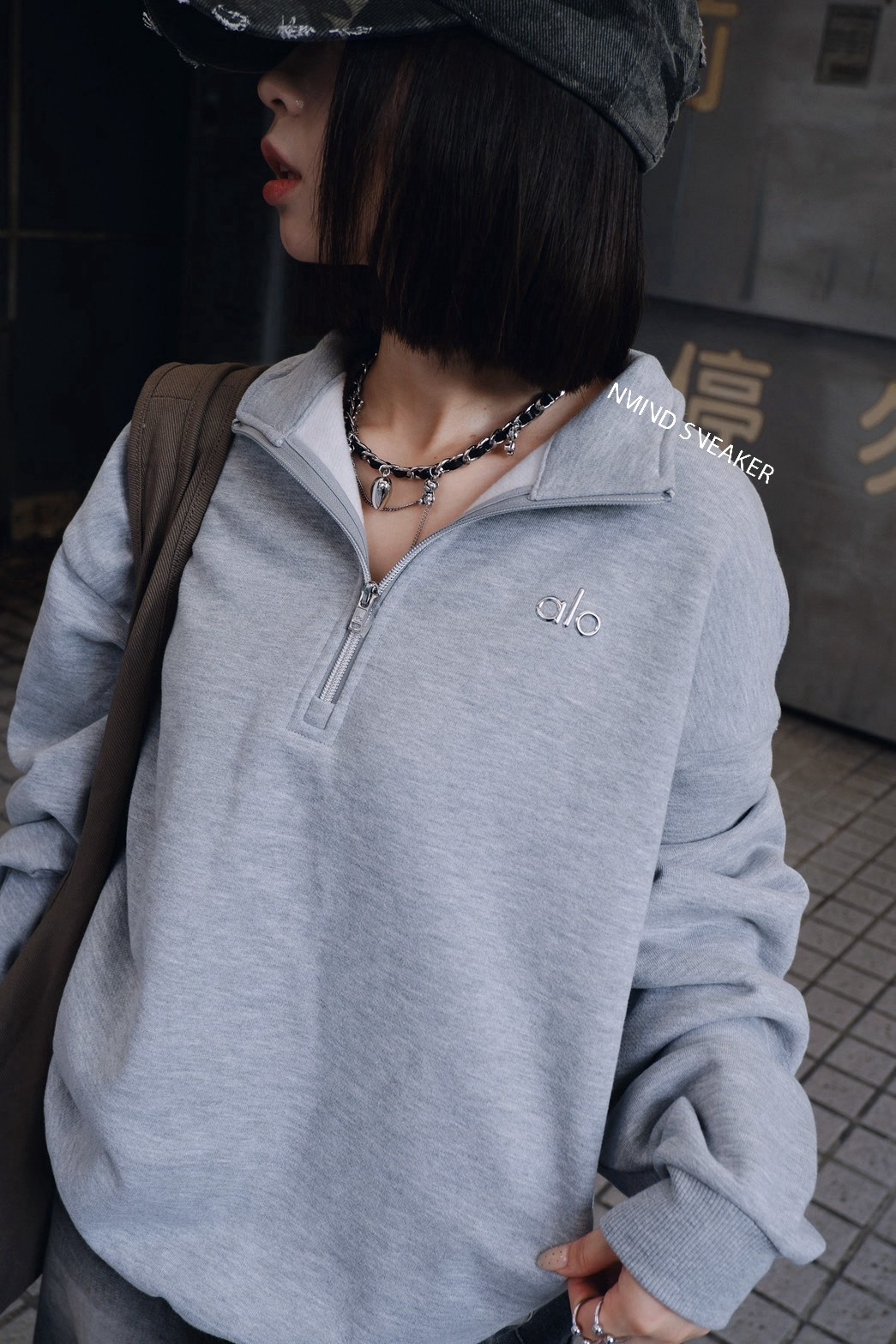 <快速出貨> alo Accolade 經典款1/4拉鍊衛衣