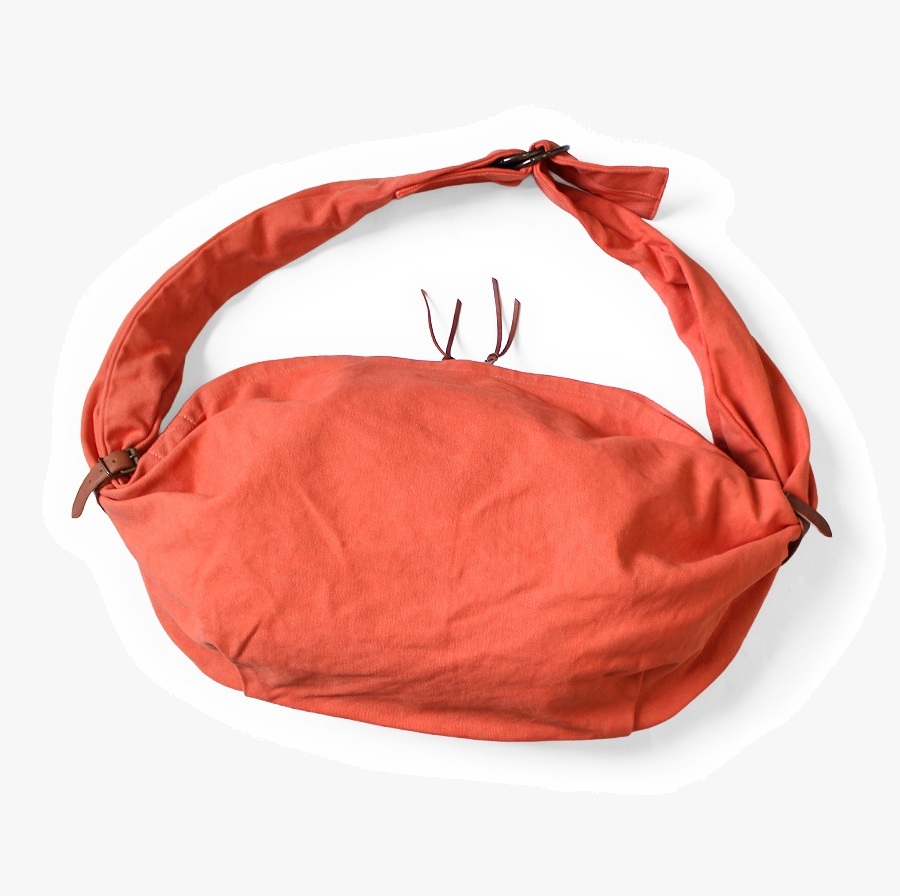 KAPITAL No. 6 Canvas Snufkin BAG - ORANGE PRE ORDER ITEM (預訂中)