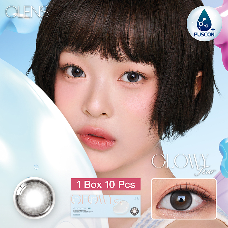 OLENS Glowy Tear Gray | 日拋 | 10片