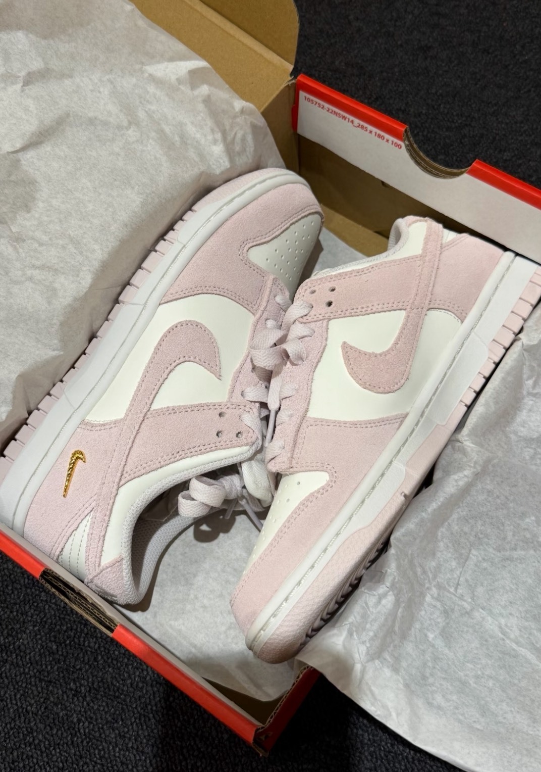 NIKE Dunk Low "Pearl Pink" 珍珠粉 小金勾