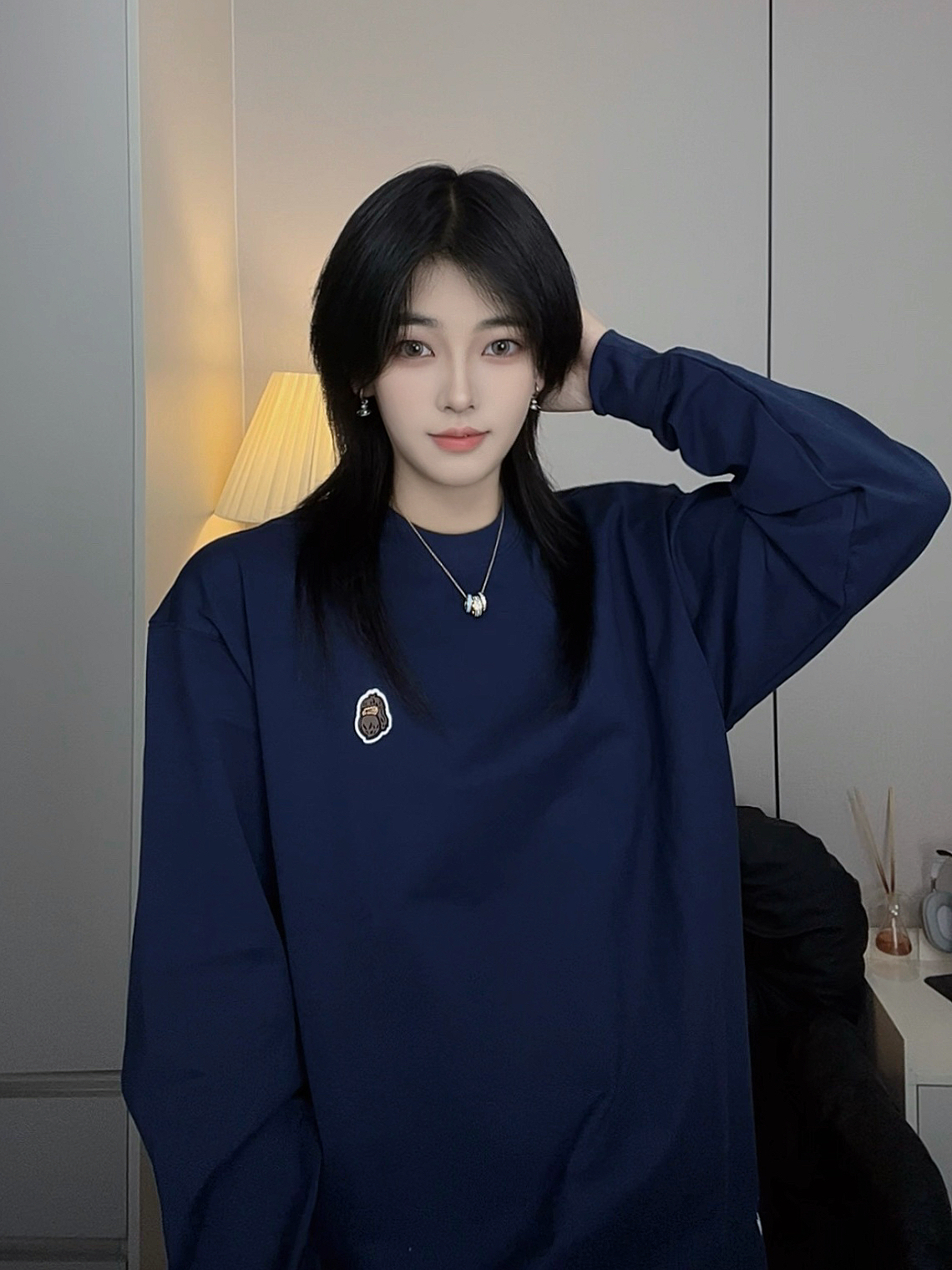 代購-Fingercroxx i.t集團香港FGXX猿人 圓領落肩套頭長袖T恤 男女同款