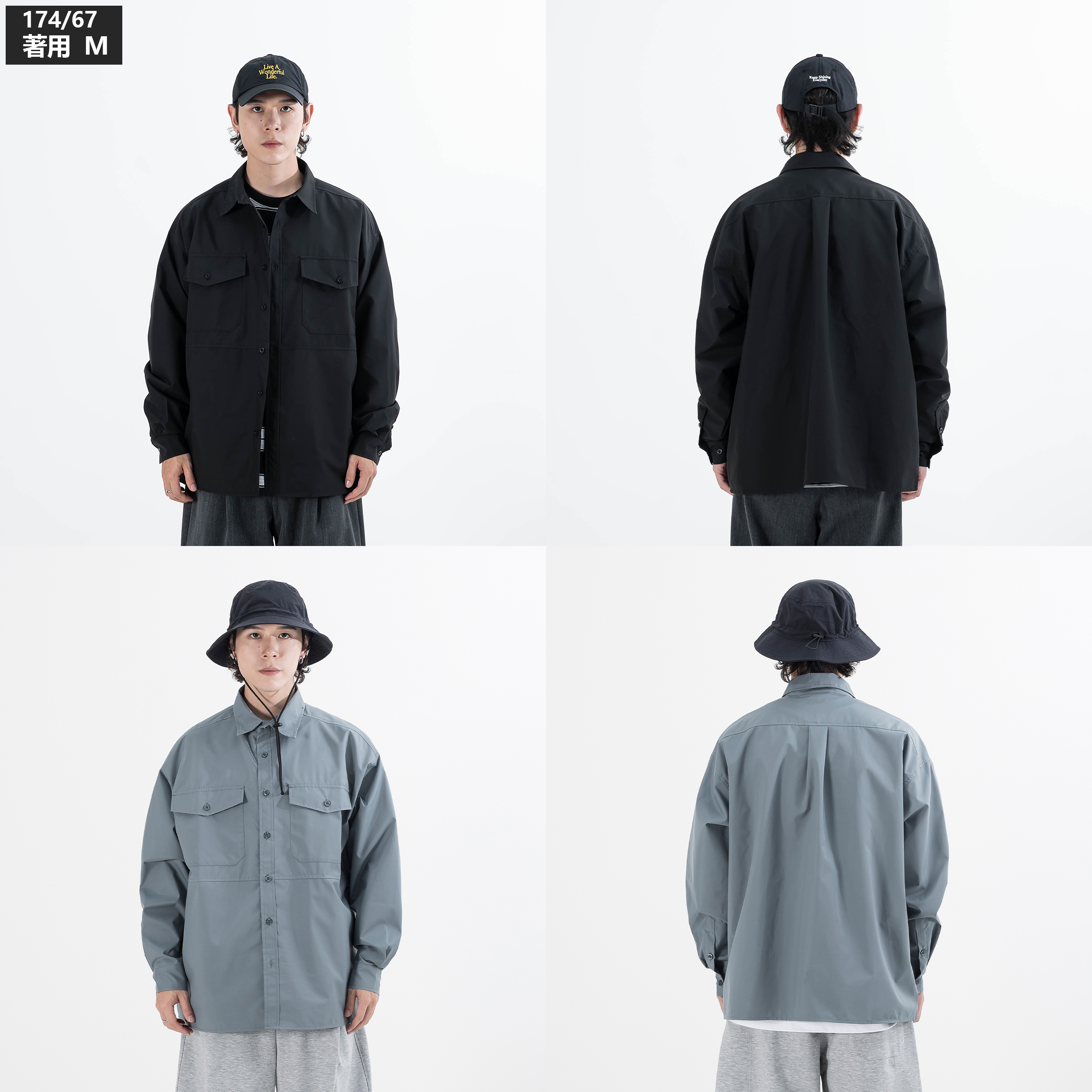 AGILITY Teflon® Double Pocket LS Shirts 三防 雙口袋 長袖襯衫 [SH-N04]