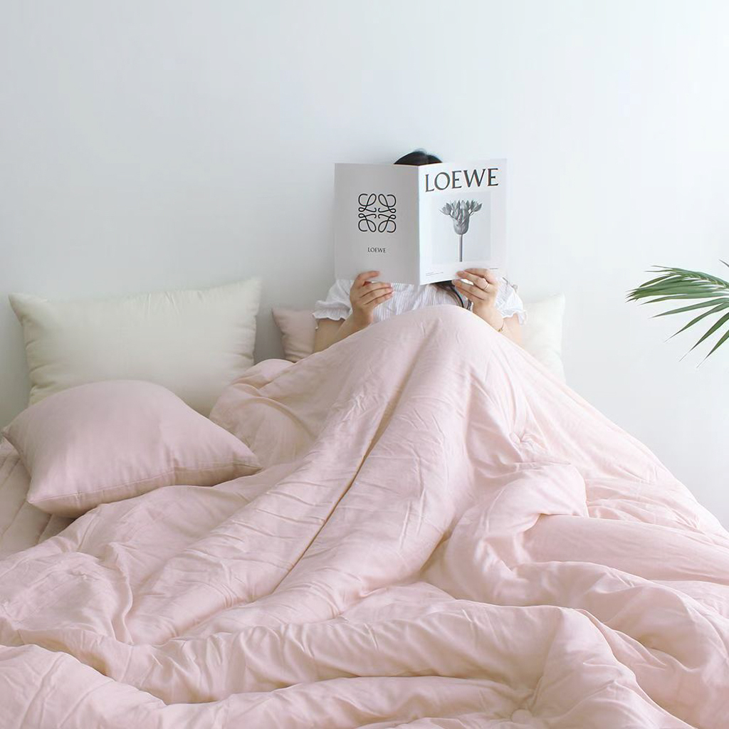 【極簡】素面莫代爾_四季被S size(155*200)