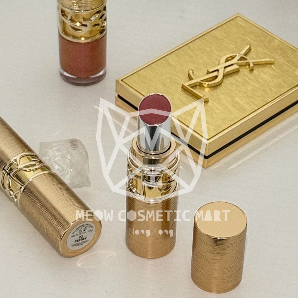 YSL - 2025 聖誕限定唇#22 Shimmer Rose
