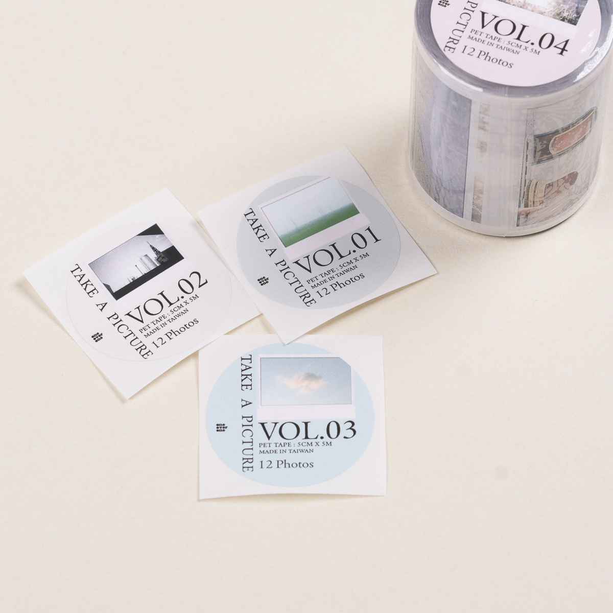 Take a picture VOL.04 PET膠帶｜一分之一工作室 臺灣