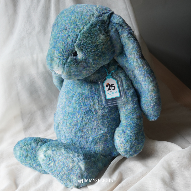 【代購】JELLYCAT Bashful Luxe Bunny Azure Plush Toy BAS3AZU