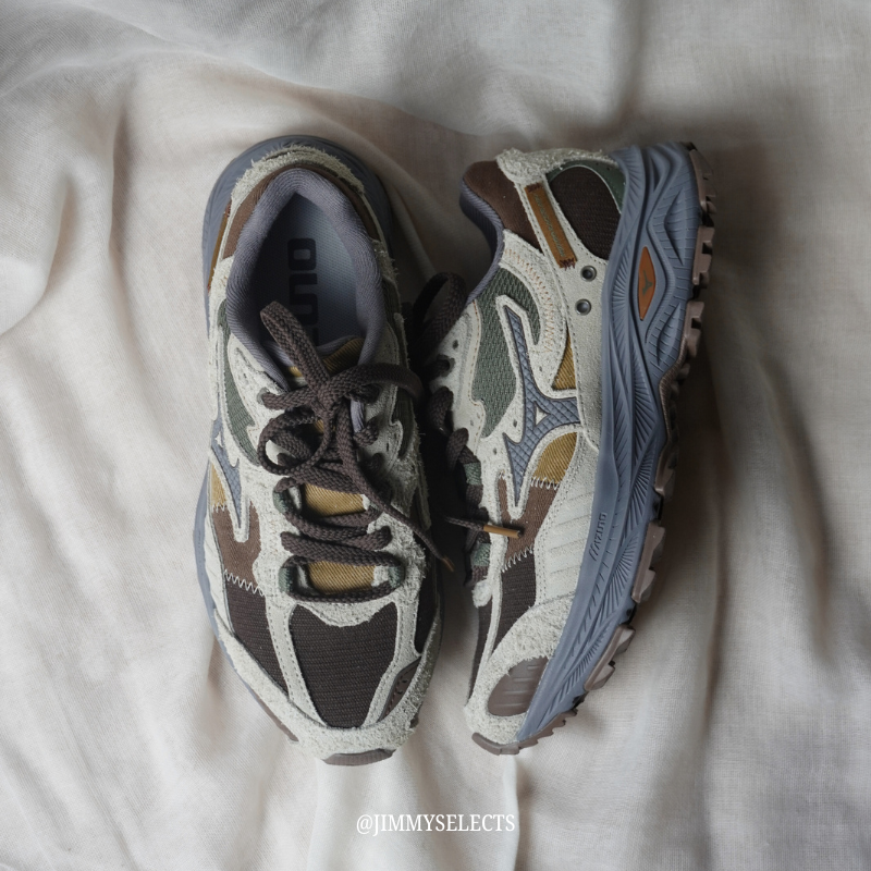 【代購】Mizuno Racer ADV Low top Training Running Shoes Unisex Reindeer Brown D1GH241213