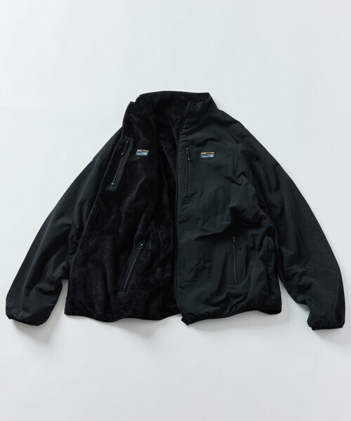 <限時折扣⏱️>  日本 FREAK'S STORE 寬鬆 尼龍 抓絨 雙面穿 夾克 五色