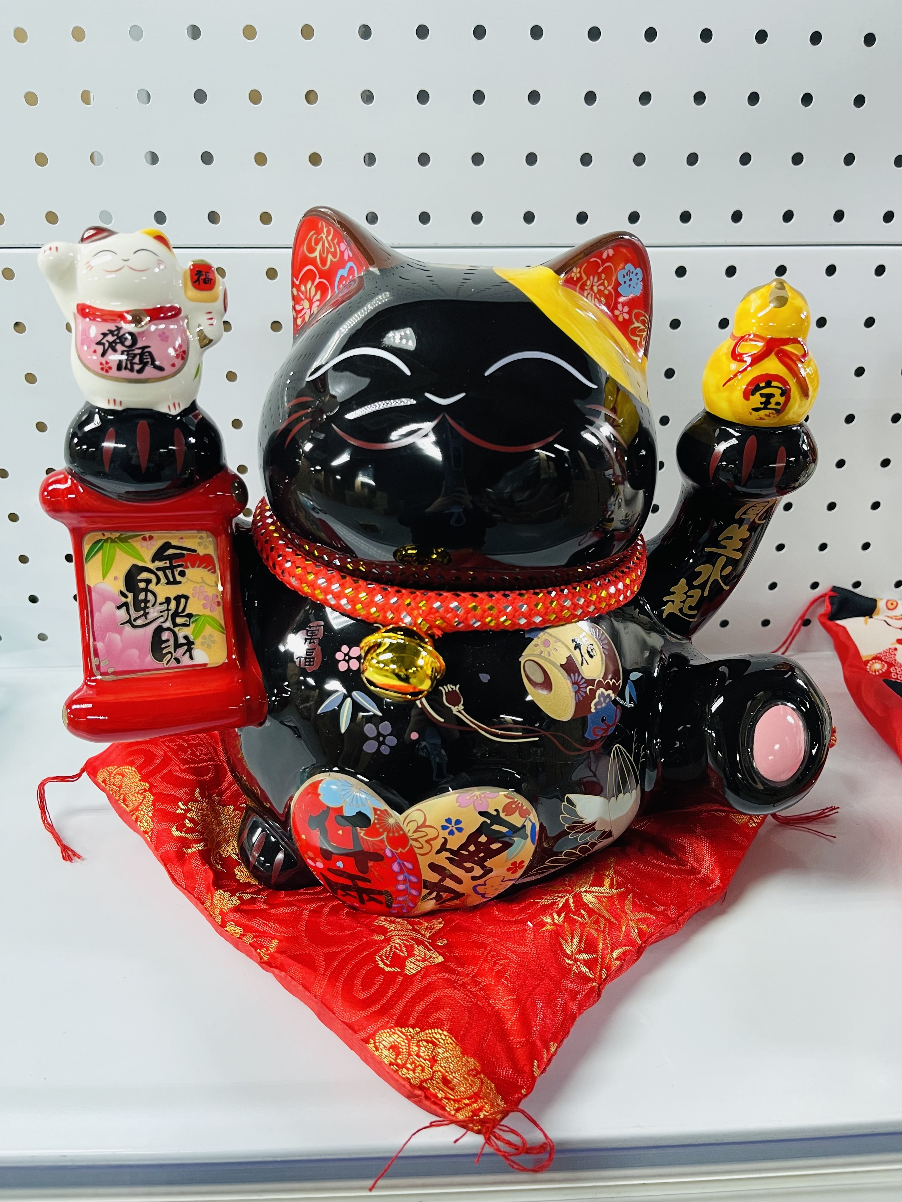 MV09 招財風生水起黑貓-錢甖 (35934) **只限自取**