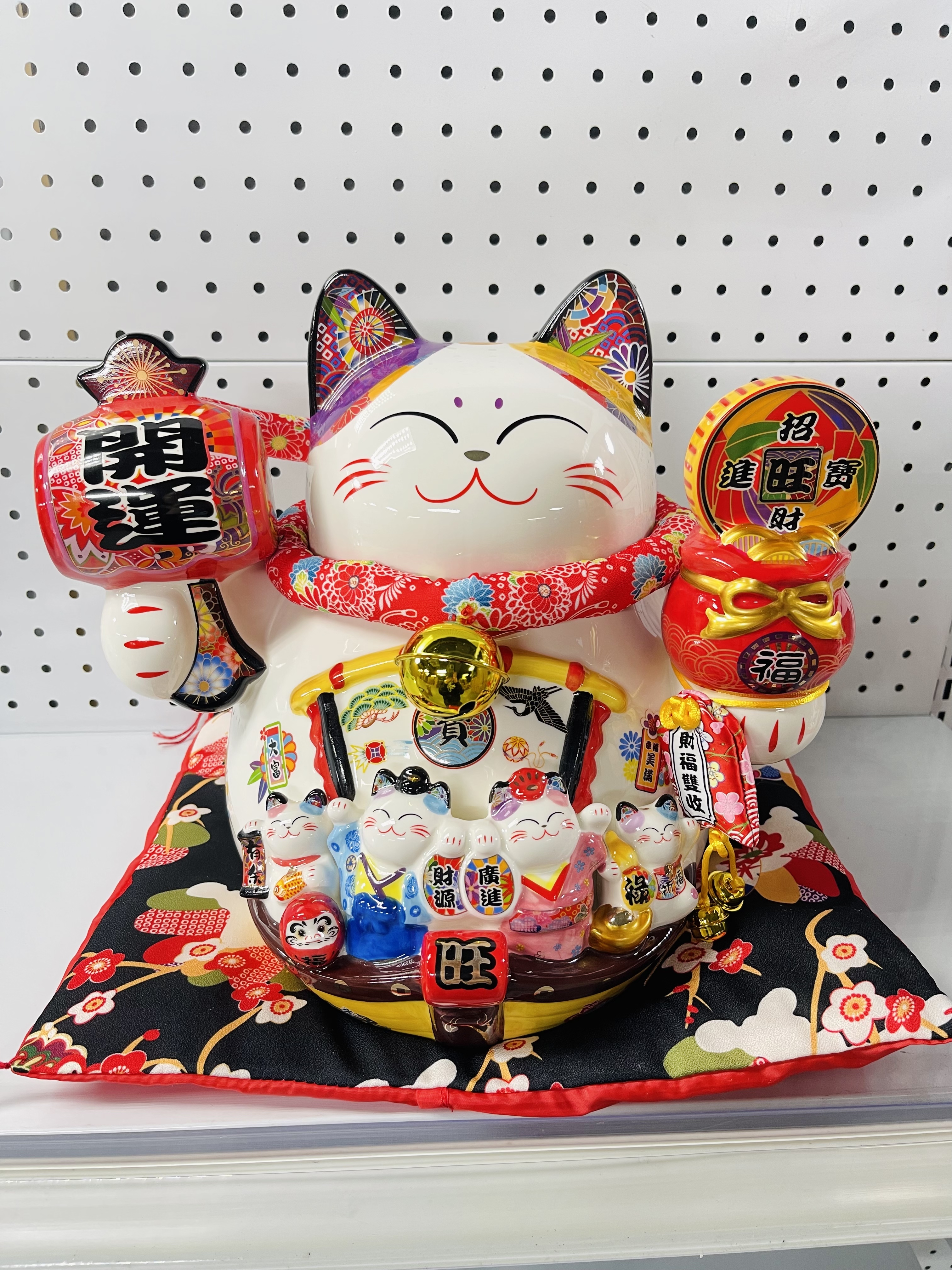 MV12 招財進寶貓-錢甖 (86153)**只限自取**