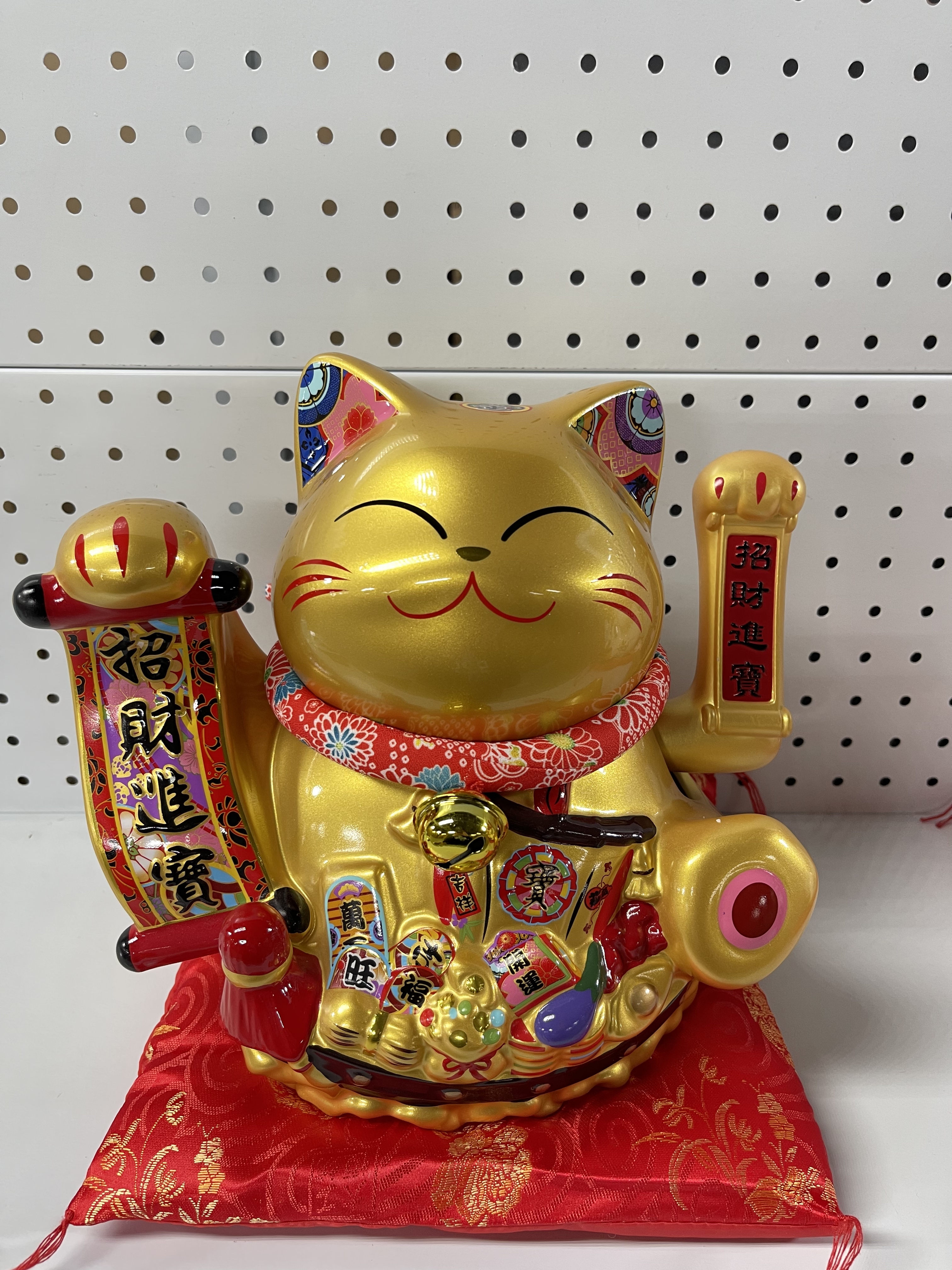 MV23 招財進寶金貓（搖手款）(98080)**只限自取**