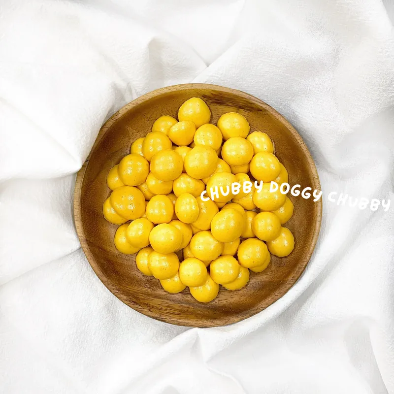 chubby doggy -蛋黃羊奶豆｜美毛營養訓練零食