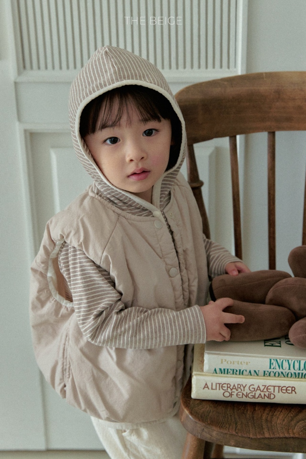 正韓春Thebeige 兩色森林麵包背心