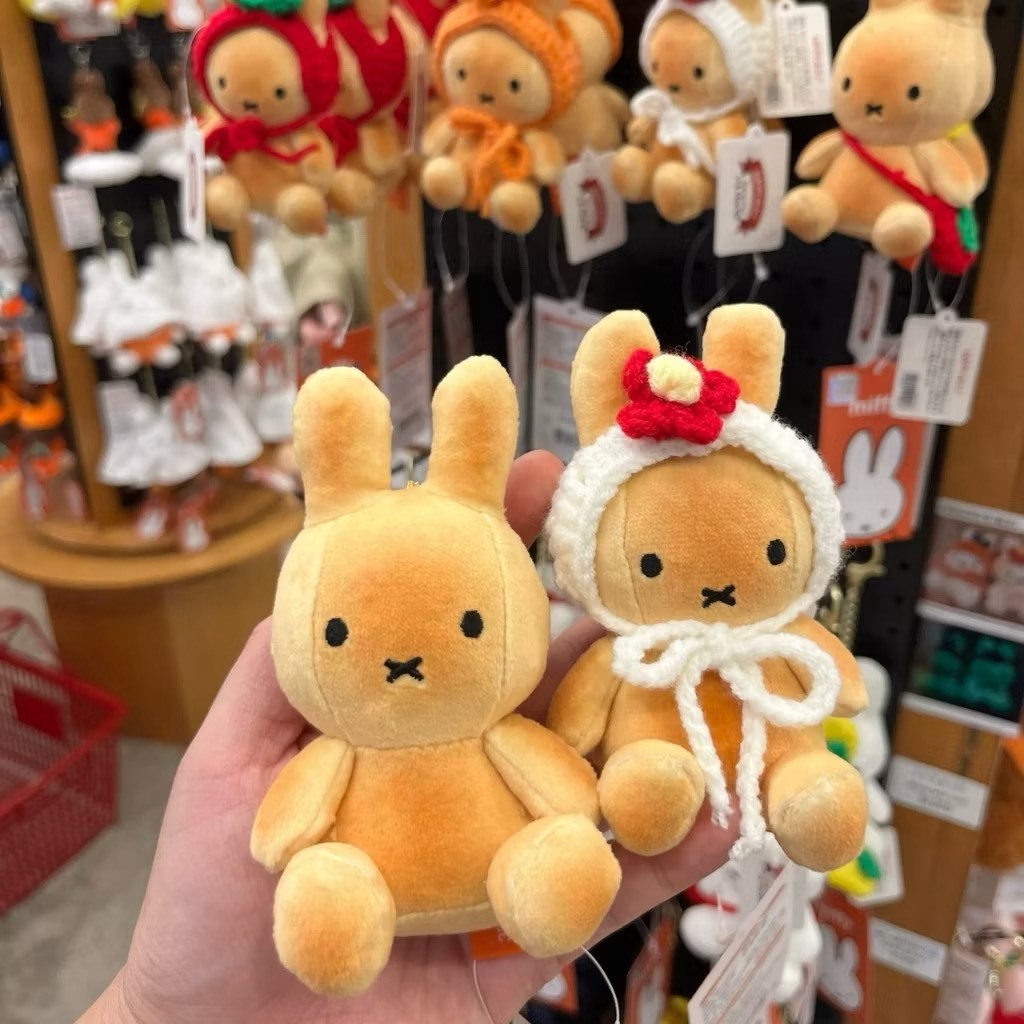 韓國濟州島限定 !! 烤麵包 米菲 MIFFY 毛絨吊飾玩偶