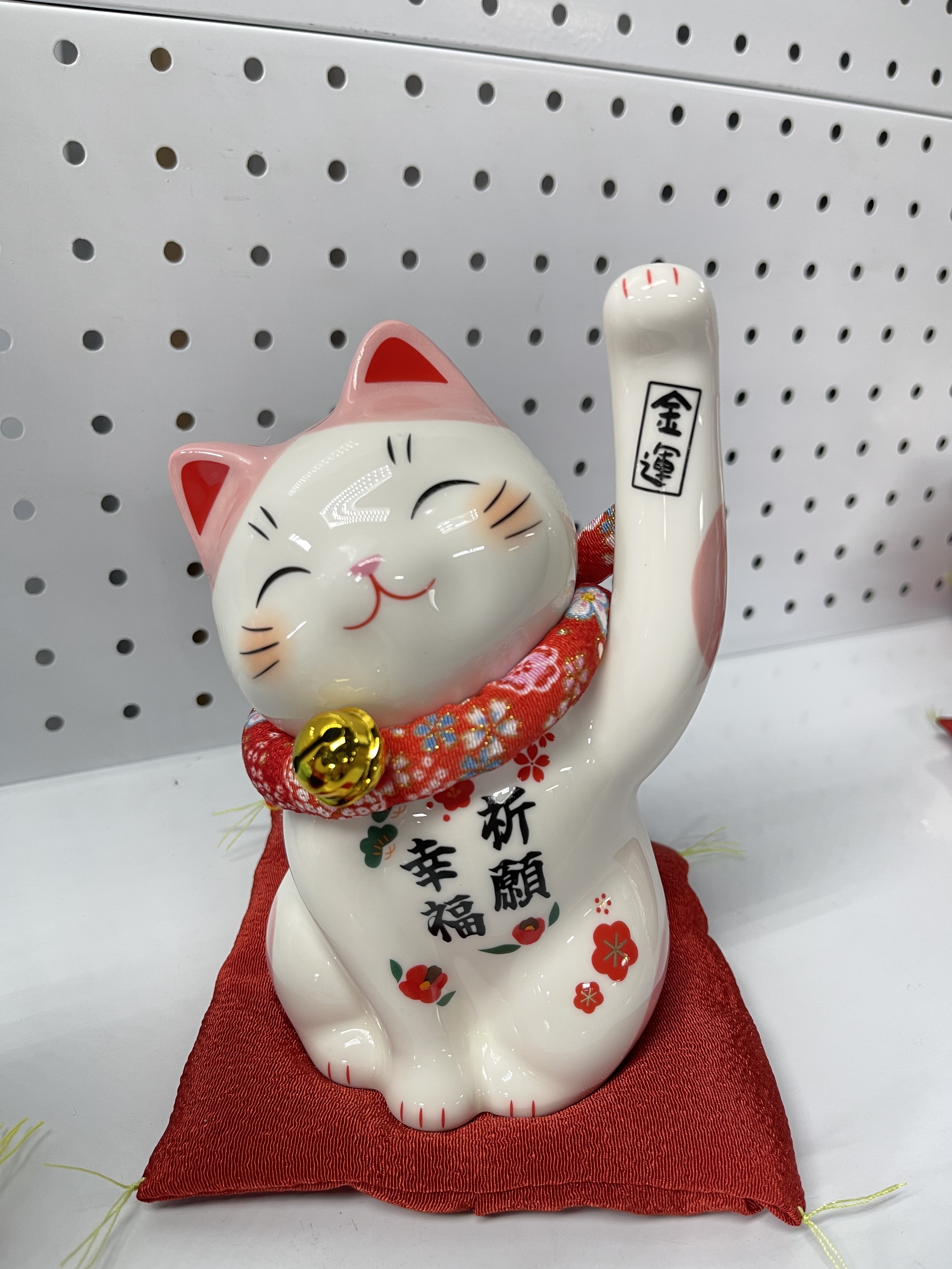 MV56 彩繪幸福祈願存錢罐（舉左手）(FY4575)**只限自取**