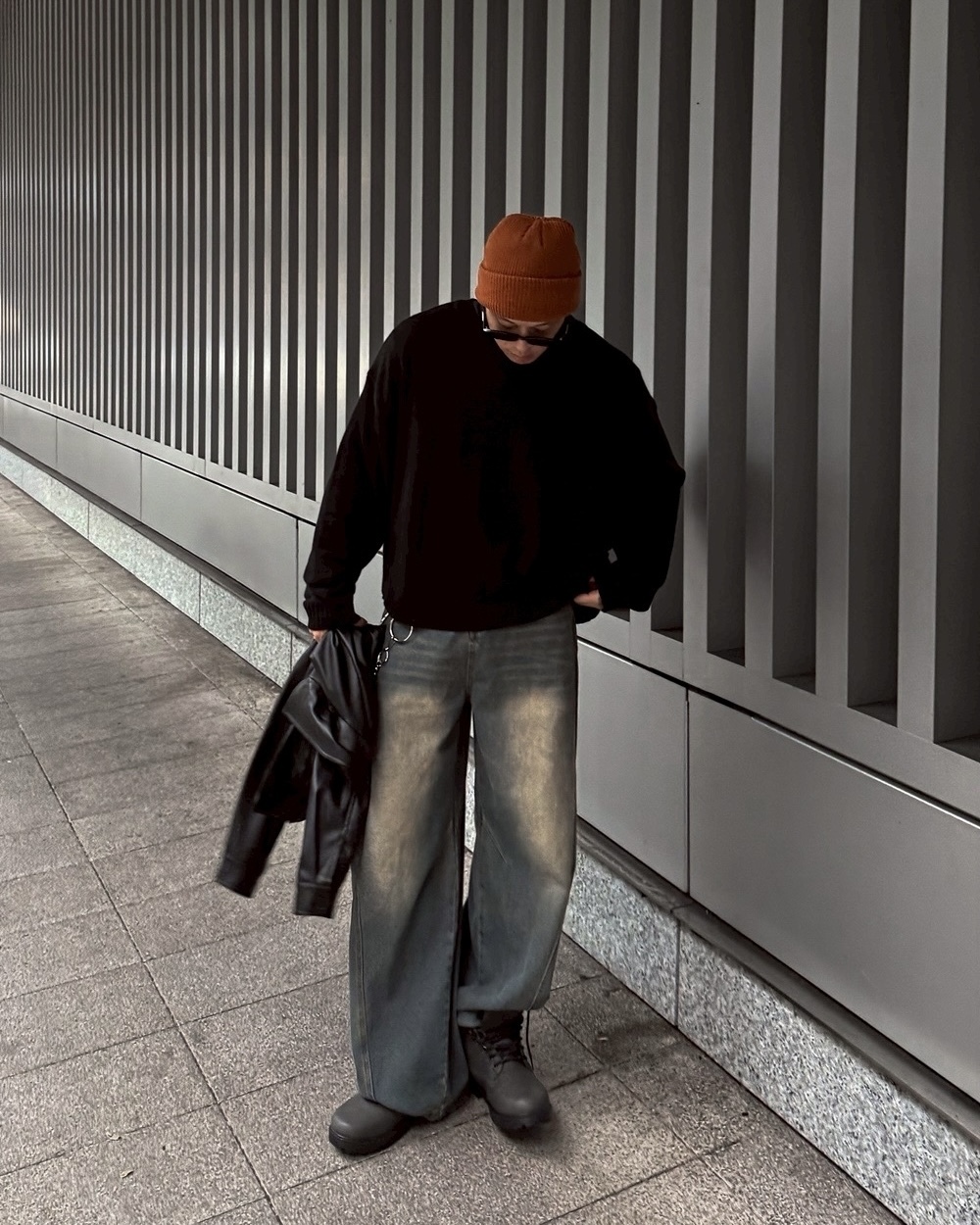 BOXY 寬短 針織 極簡 素面 毛衣