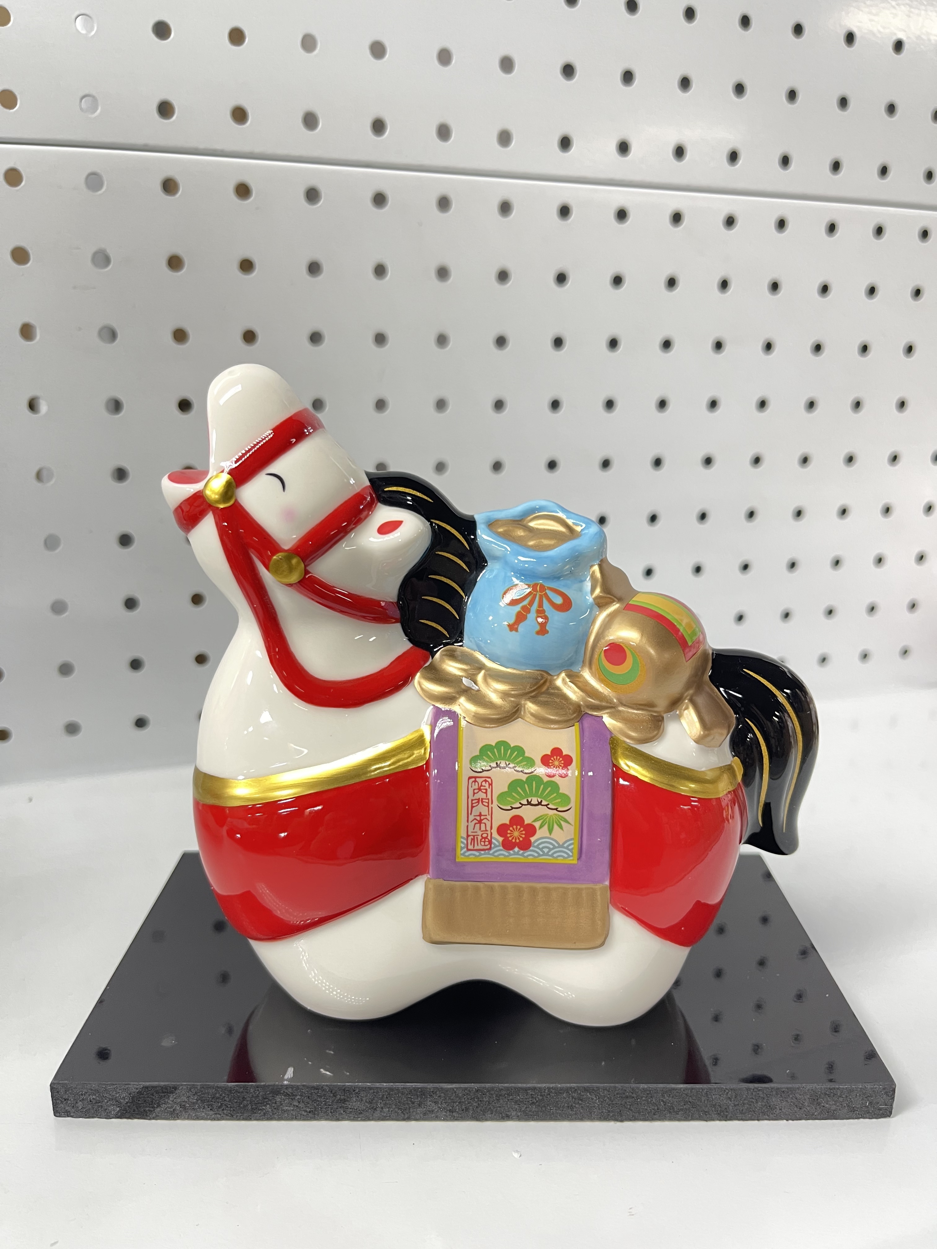 MV66 彩繪納財福馬（大）(FY2603)**只限自取**