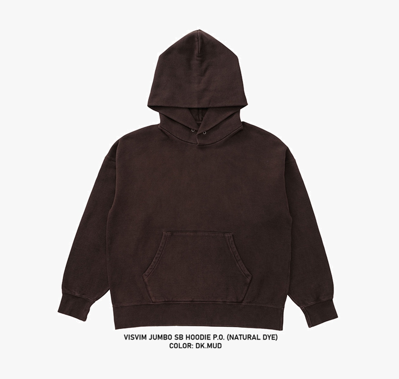RE-STOCK: VISVIM ICT JUMBO SB HOODIE P.O (NATURAL DYE) 天然染料 - PRE ORDER ITEM (預訂中)