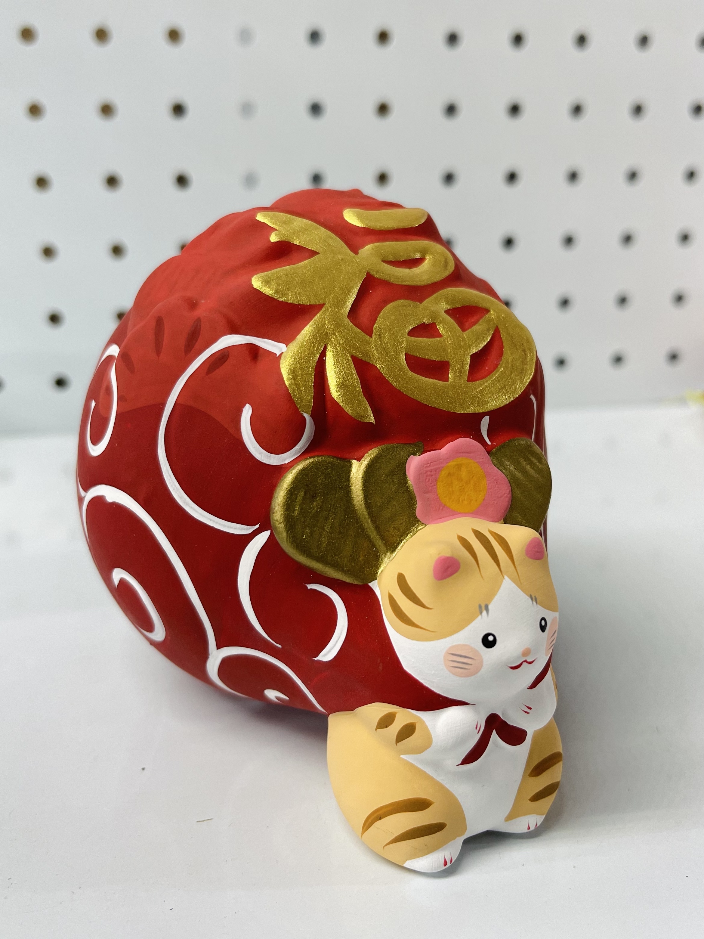 MV73 金福幸運貓·紅 (18-298B)**只限自取**