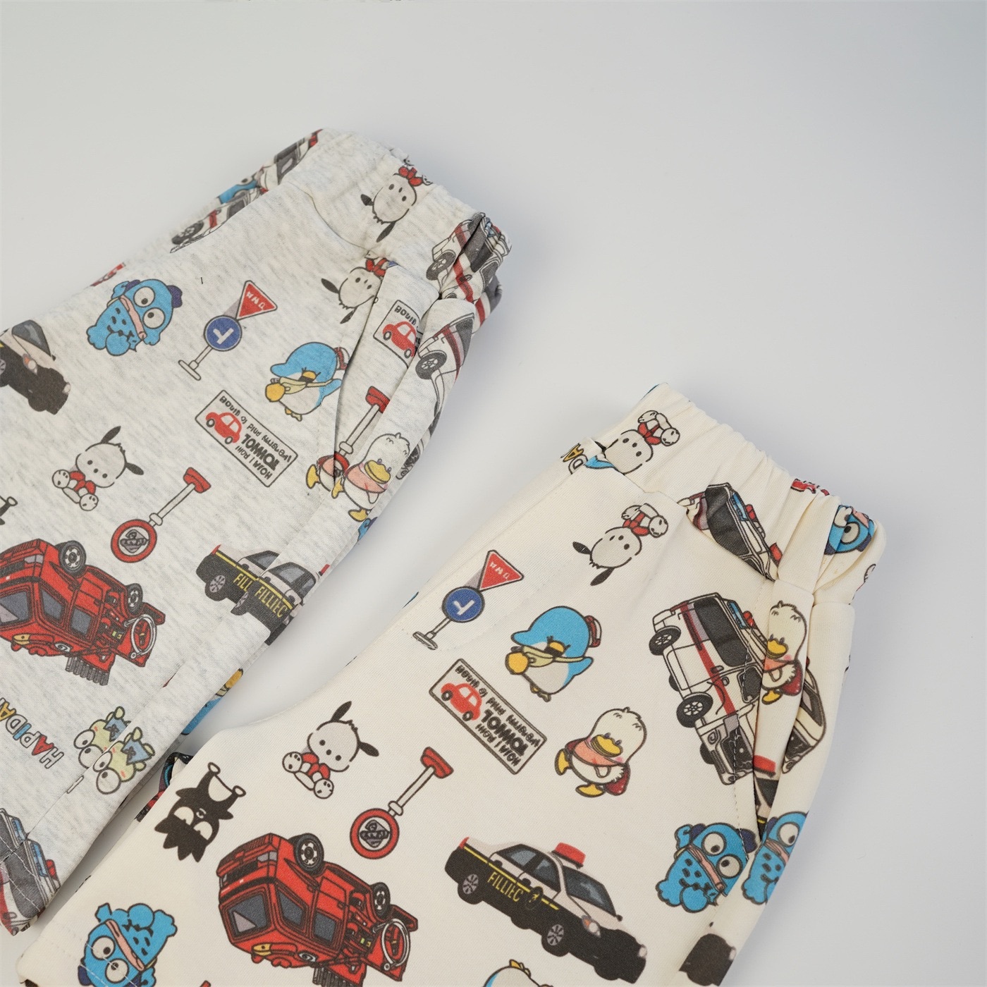 日系純棉五分褲