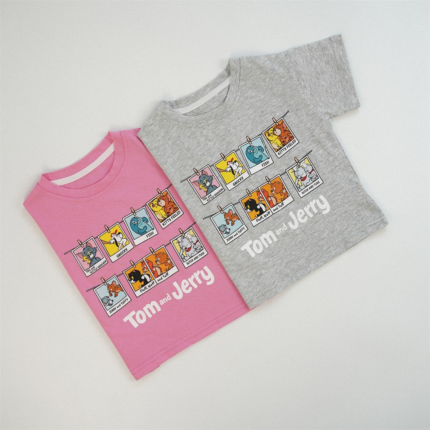 兩色貓咪老鼠上衣