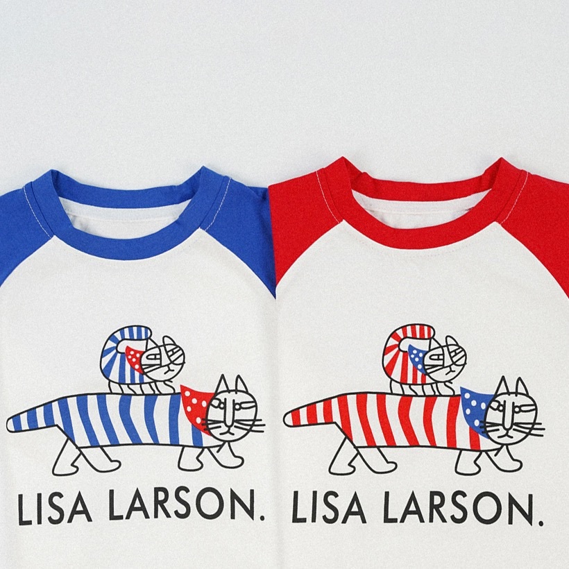 兩色條紋貓上衣