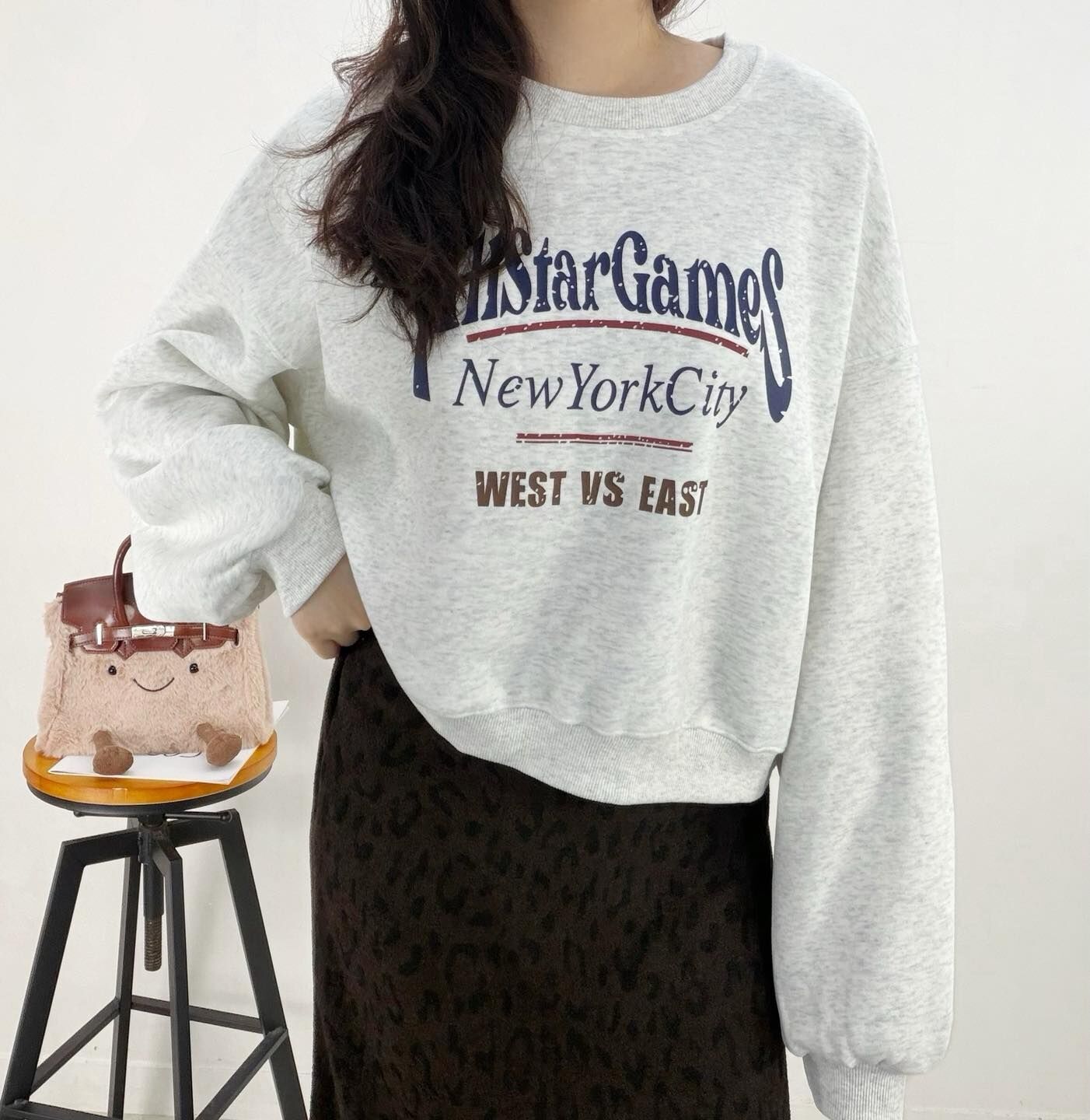 【休閒百搭的美式街頭字母造型上衣】（現貨）