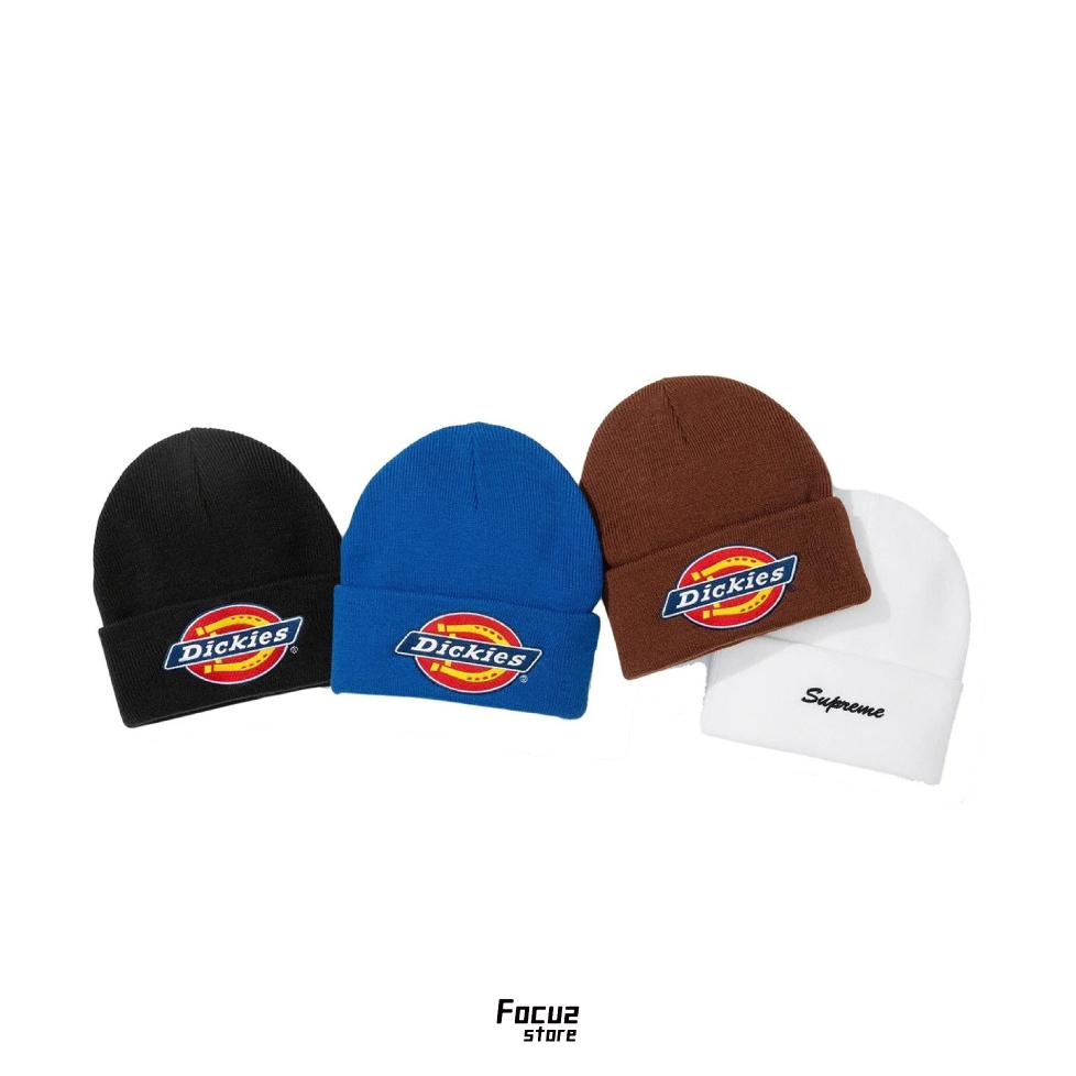 【Focus Store】現貨秒發 Supreme x Dickies FW22 Week9 Beanie 四色 毛帽