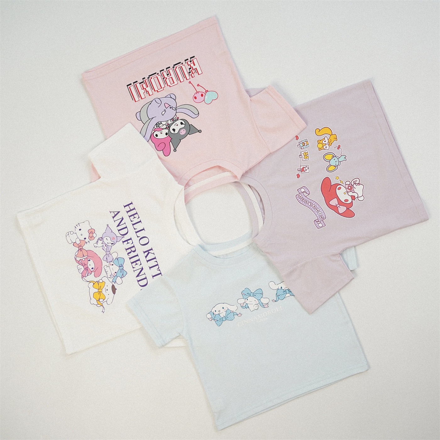 四色日系可愛上衣