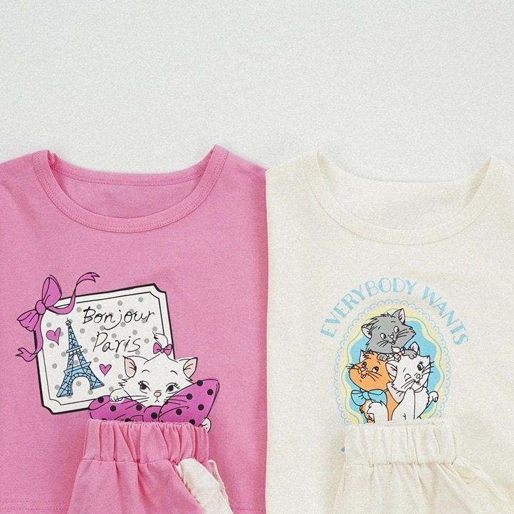 日系貓咪花邊套裝