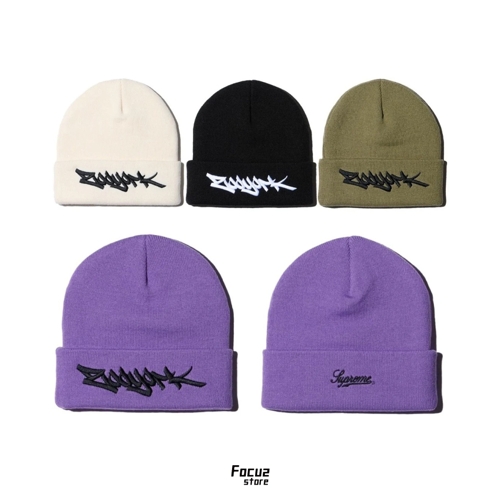 【Focus Store】現貨秒發 Supreme x Zoo York SS25 Week17 Beanie 四色 毛帽
