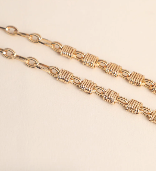 1WK0119-076 [WAEKURA] Kiran Necklace Gold #WAECOL06252000X (A-LX-E)