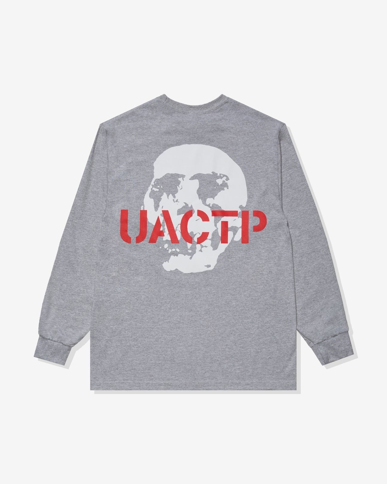 UNDEFEATED UACTPFINAL WARNING L/S TEE 灰色 薄長袖